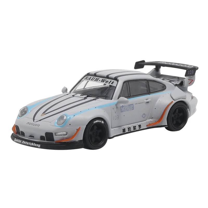 TOP 1:64 RWB 993 LBWK Le Fumen  Alloy Car Model Collection