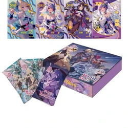 New Genshin Impact Cards Booster Box TCG Anime Characters Periphery Card Collection Rare SSR Table Toys For Family Children Gift