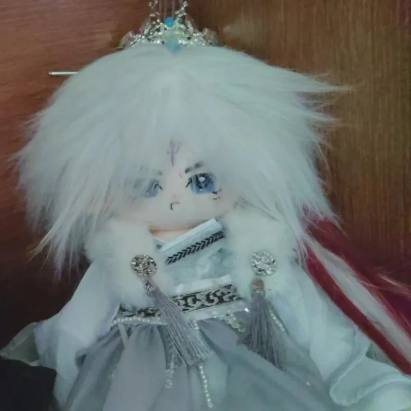 

30cm Anime Attributes Wang Lin Kawaii Cosplay Soft Cotton Doll Body Long Leg Cartoon DIY Dress Up Clothing Toy Figures Fans Gift