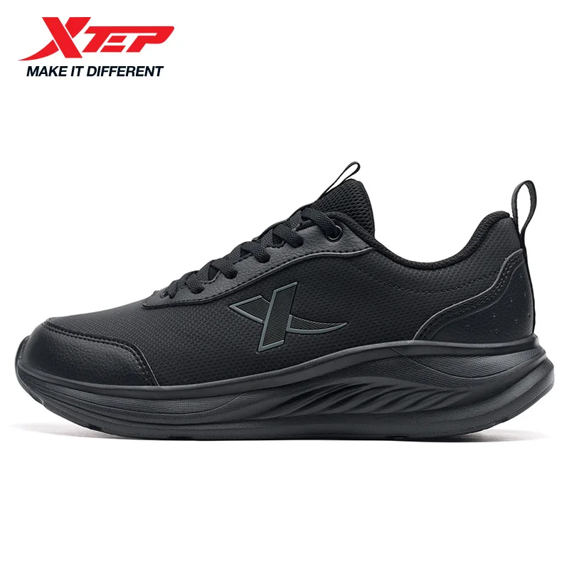 

Xtep Running Shoes For Men Shock Absorption Cushioning Lightweight Sport Shoes Rubber Training Comfortable Sneakers 875419110052