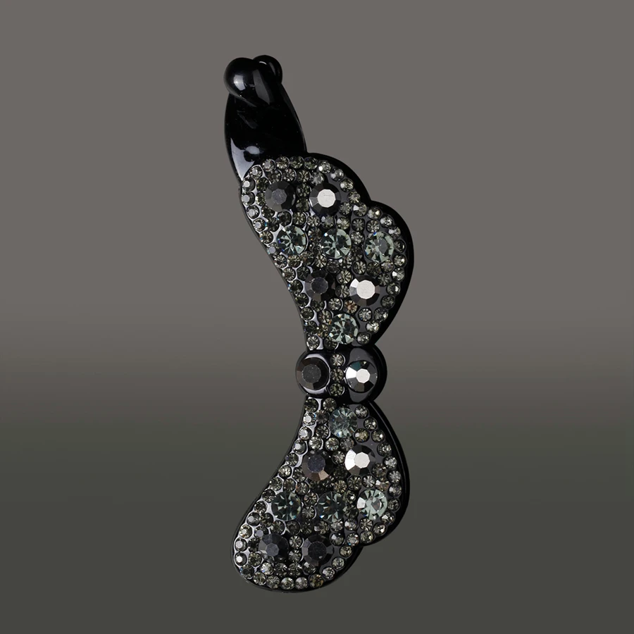 1PS high-grade rhinestone banana clip half hair clip for women\'s daily face use