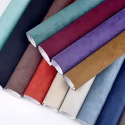 Self Adhesive Suede Fabric Faux Suede PU Leather For Jewelry Box Craft Decor Self-Adhesive Film For Car Interior Styling Decal