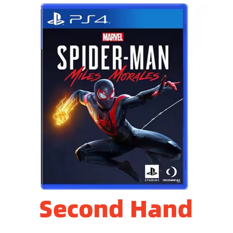 Sony Playstation4 PS4 Game CD Second Hand Marvel's Spider Man Miles Morales Game Card Disc Playstation4 Spider Man Miles