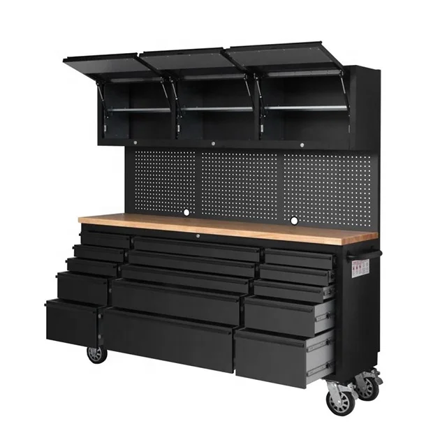 Tool cart cabinets modular garage storage workbench