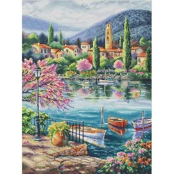 ZZ1588 DIY Homefun Cross Stitch Kit Packages Counted Cross-Stitching Kits New Pattern NOT PRINTED Cross stich Painting Set