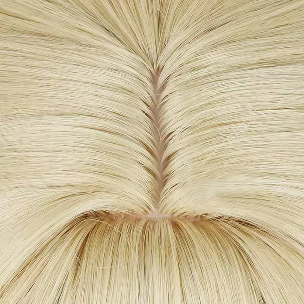 Vrouwen en mannen pruik synthetisch lang golvend blond pluizig spel cosplay vrouwen haar hittebestendige pruik voor feest