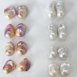 AA AAA Natural Freshwater Baroque Pearl White Pink Purple Jewelry Accessories DIY Making for Earrings Necklace