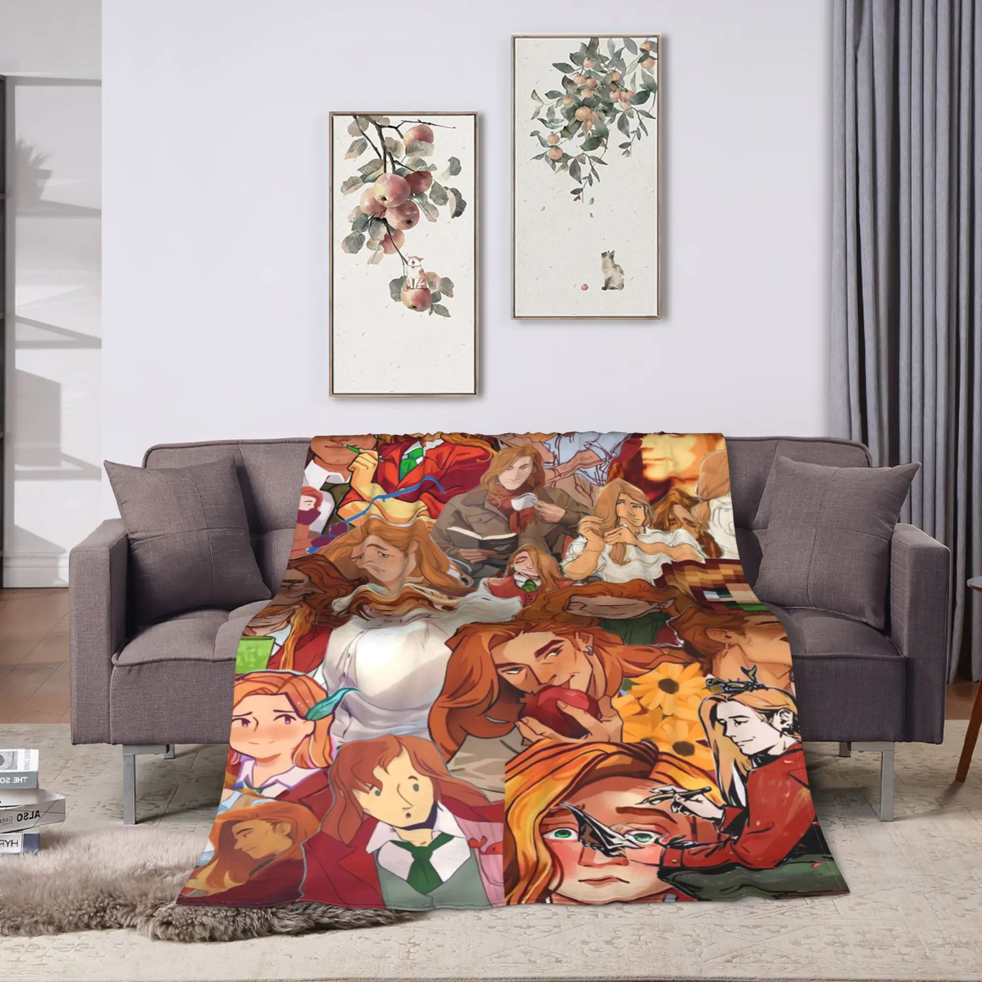Stardew Valley Blanket Quality Soft  Bedding Throws Winter Travel Office Couch Chair Graphic Bedspread
