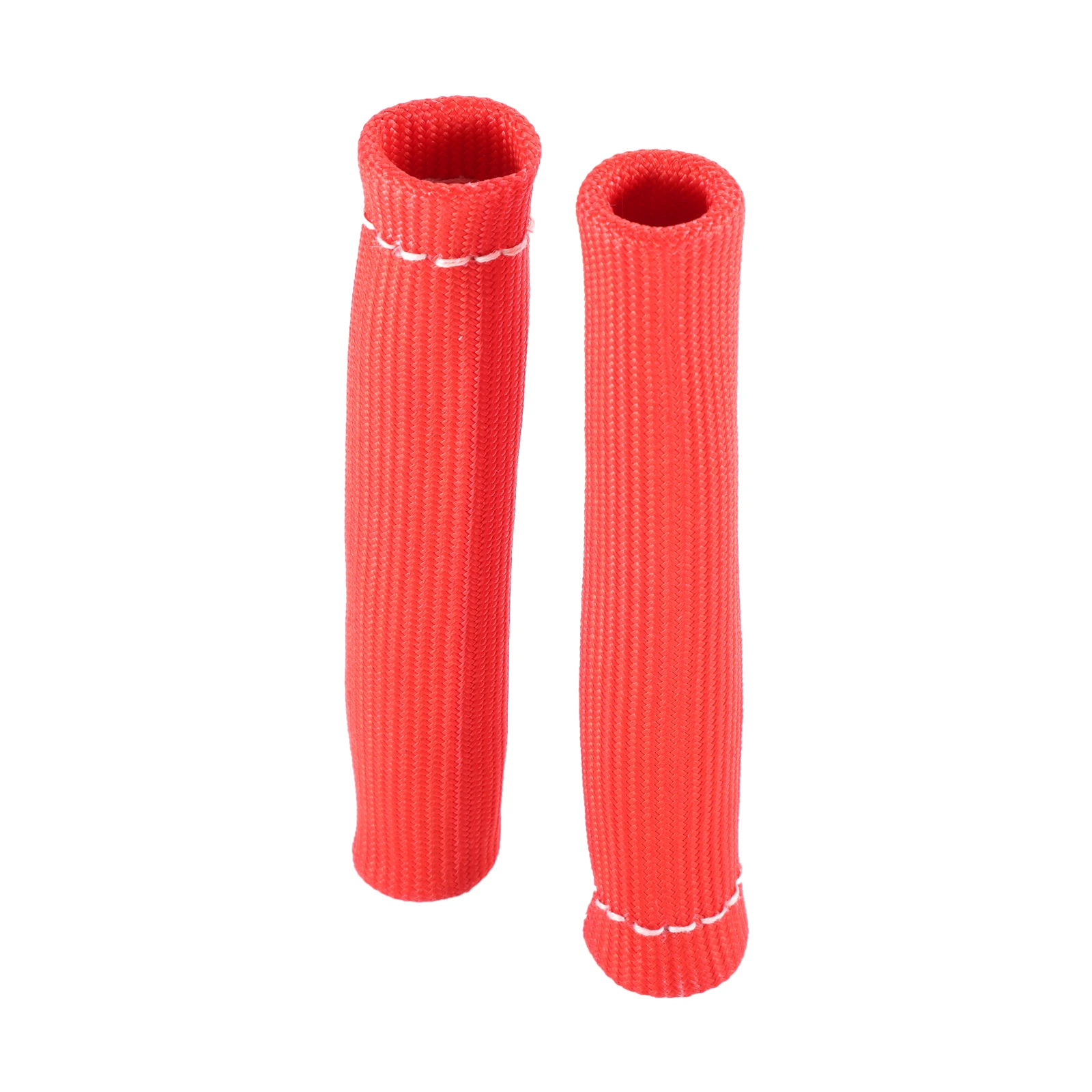 8Pcs Spark Plug Wire Heat Sheild Cover Fiberglass Fit For Chevy, GMC, Cadillac, Buick, Ford, Dodge Heat Shield Protector Sleeve