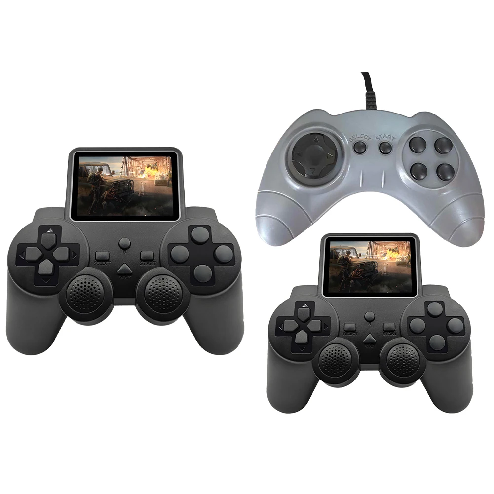 

Портативная игровая консоль со встроенными 520 играми, ретро-игровая приставка с перезаряжаемой батареей, подарки для мальчиков и девочек
