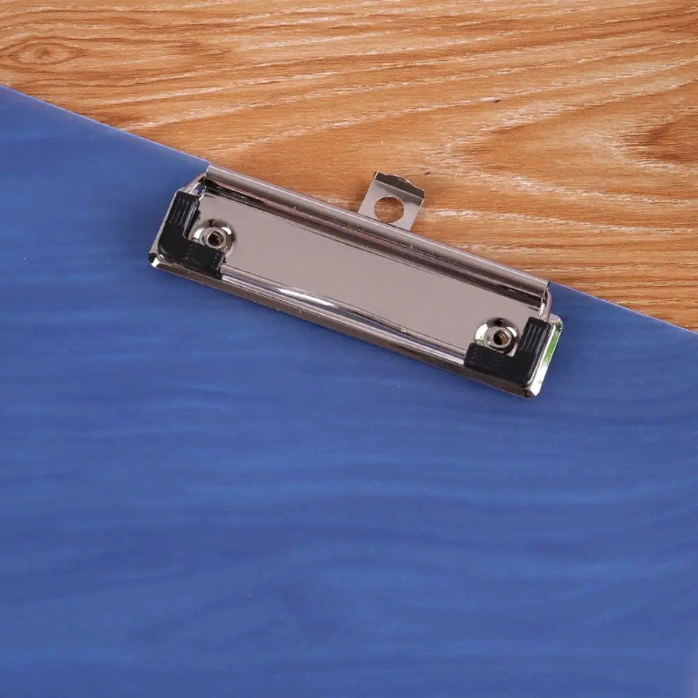 With Low Profile Gold Clip A4 Writing Clipboard Writing Tablet Writing Sheet Pad File Folder Board Clamp Document Folder