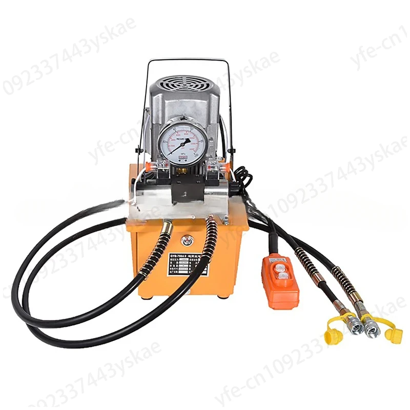 

220V Double Action Electric Hydraulic Pump Tank Capacity 8L Hydraulic Motor Pump 1400r/min GYB-700A-II High Pressure Oil