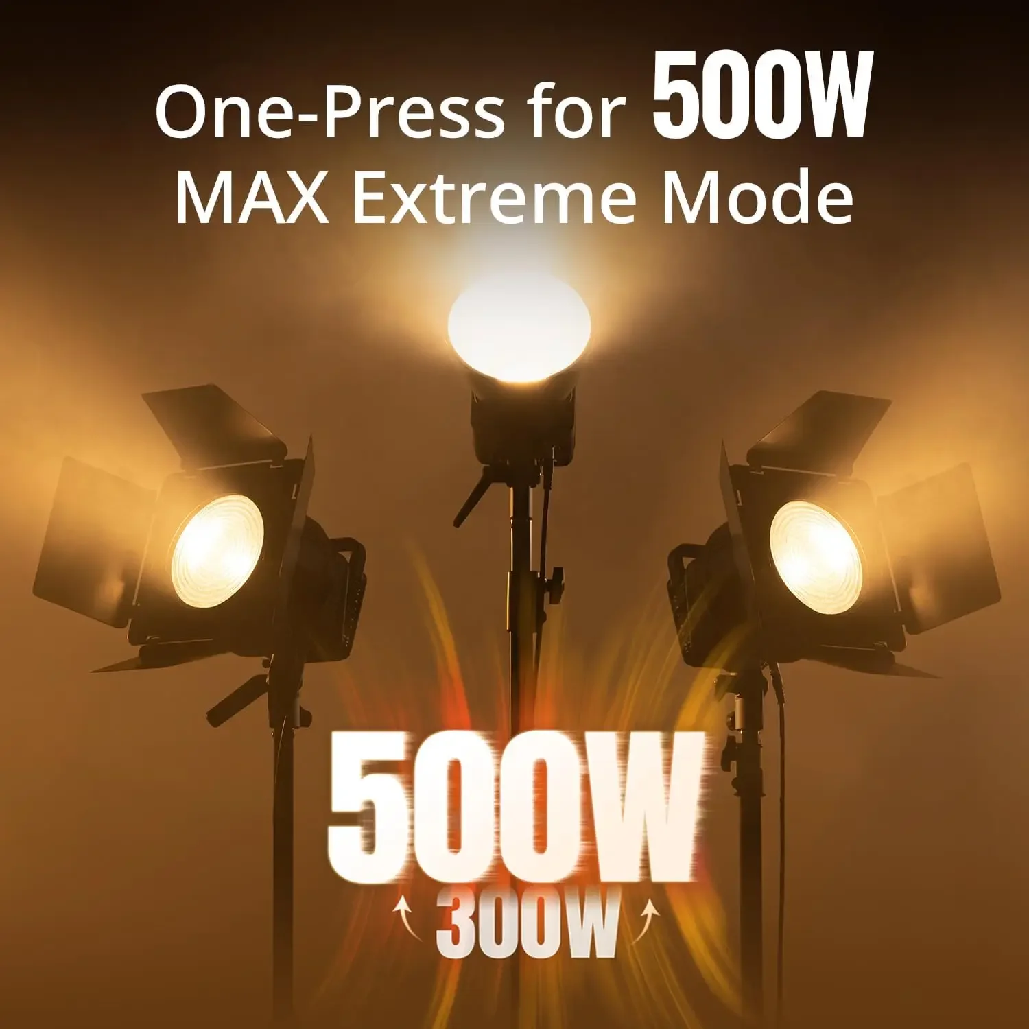 NEW ZHIYUN MOLUS G300، 300W COB ثنائي اللون LED الفيديو الضوئي، حامل Bowens، 500W MAX الوضع القصوى، التحكم في التطبيقات، هادئ للغاية