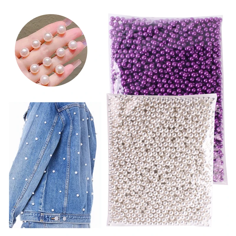 Loose 3mm-10mm 23 Color No Holes Pearl DIY Plastic Imitation Pearl beads for Diy Craft Accessories& Jewelry Making