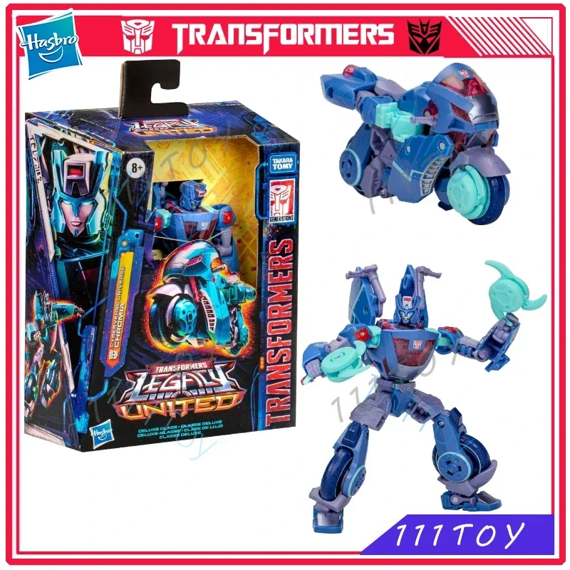 

В наличии Hasbro Трансформеры Классические игрушки Legacy United Deluxe Class Chromia Фигурка Робот Игрушка Коллекционные подарки Хобби