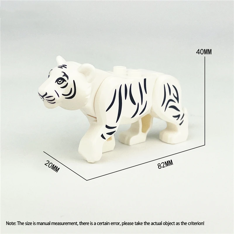 4pcs Camel Tiger Giraffe Deer Assembly Figures Decorative Statues Ornaments