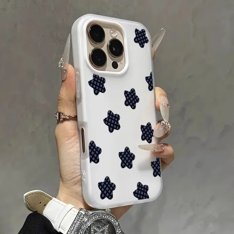 Polka Dots Stars Phone Case For Huawei Honor 400 Pro Magic 6 Lite 90 Lite X9D X6D X9B X7B Matte Soft Candy Silicone Bumper Cover view 2