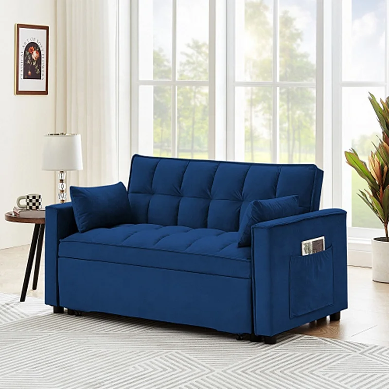 

Room Wooden Luxurious Pull Out Trundle Bed Designs Double Seat Sofa Bed