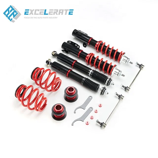 Customized adjustable 32steps modification coilovers struts kits  shock absorber  for VIOS 08 NCP93