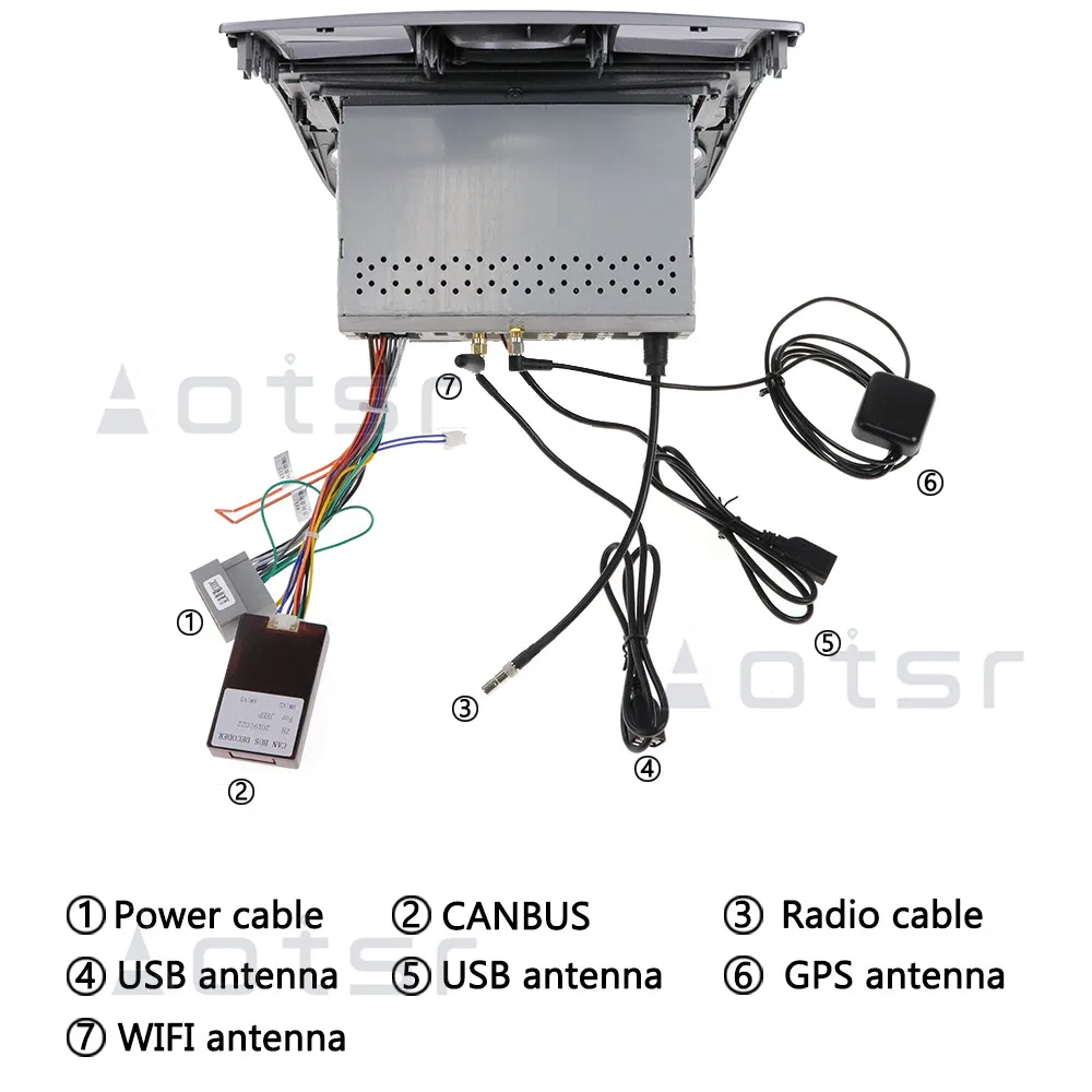 For Chrysler 300C 2004 - 2007 Android 13 Car Radio Coche Multimedia Player GPS Navigation CarPlay IPS AutoRadio 9‘’ DSP