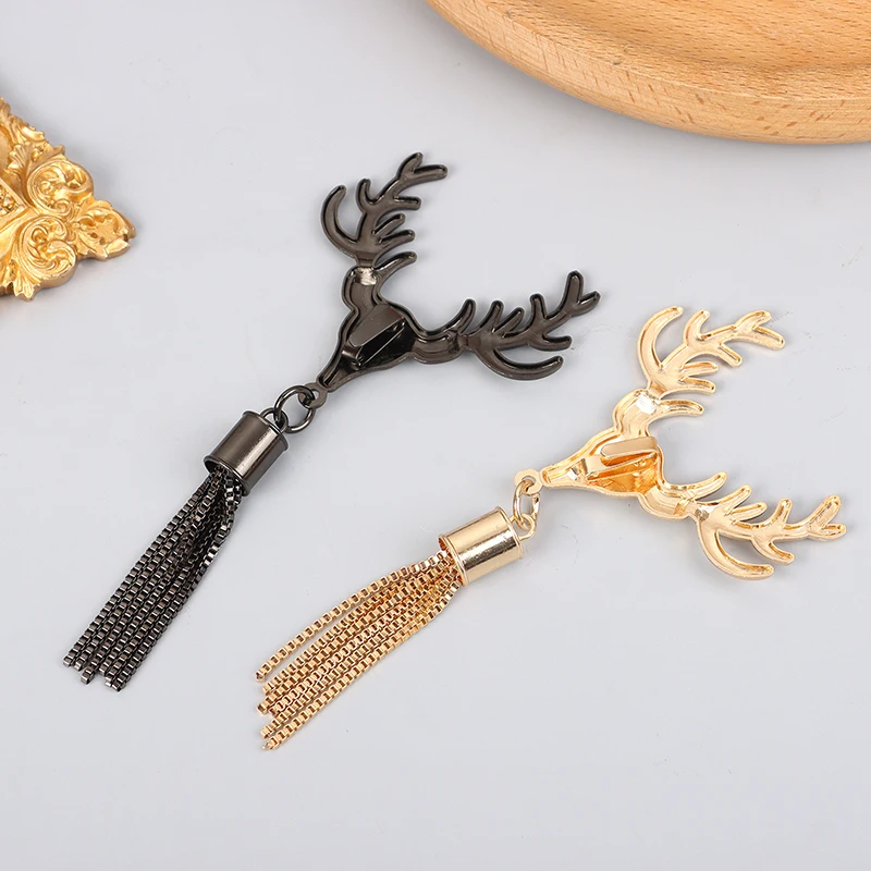 1Pc Fashion Deer Head Shape Handbag Turn Lock Twist Locks Metal Clasp DIY Hardware Handmade Shoulder Bag Accessories