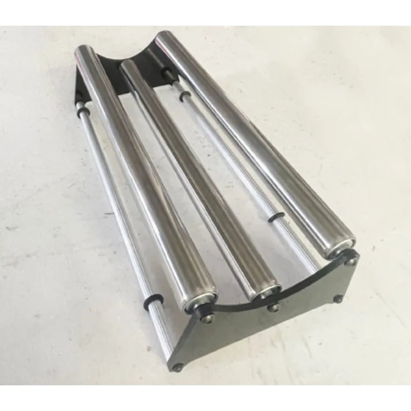 for Advertising Materials Cutting Bracket Rolling Bag Cutting Film Discharging Rack Stainless Steel Tool Bed