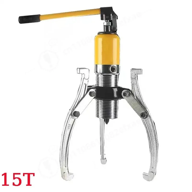 TOP Heavy Duty 5/10/15T Hydraulic Gear Puller Wheel Bearing Extractor Disassembly Tool for Industrial Auto Maintenance