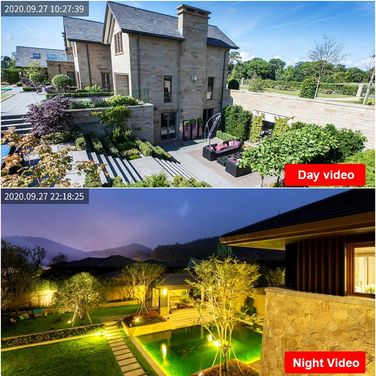 كشف الوجه POE NVR Kit كاميرا IP 8MP 4 قنوات 4K نظام CCTV 24 ساعة مجموعة فيديو DVR بالألوان الكاملة #6