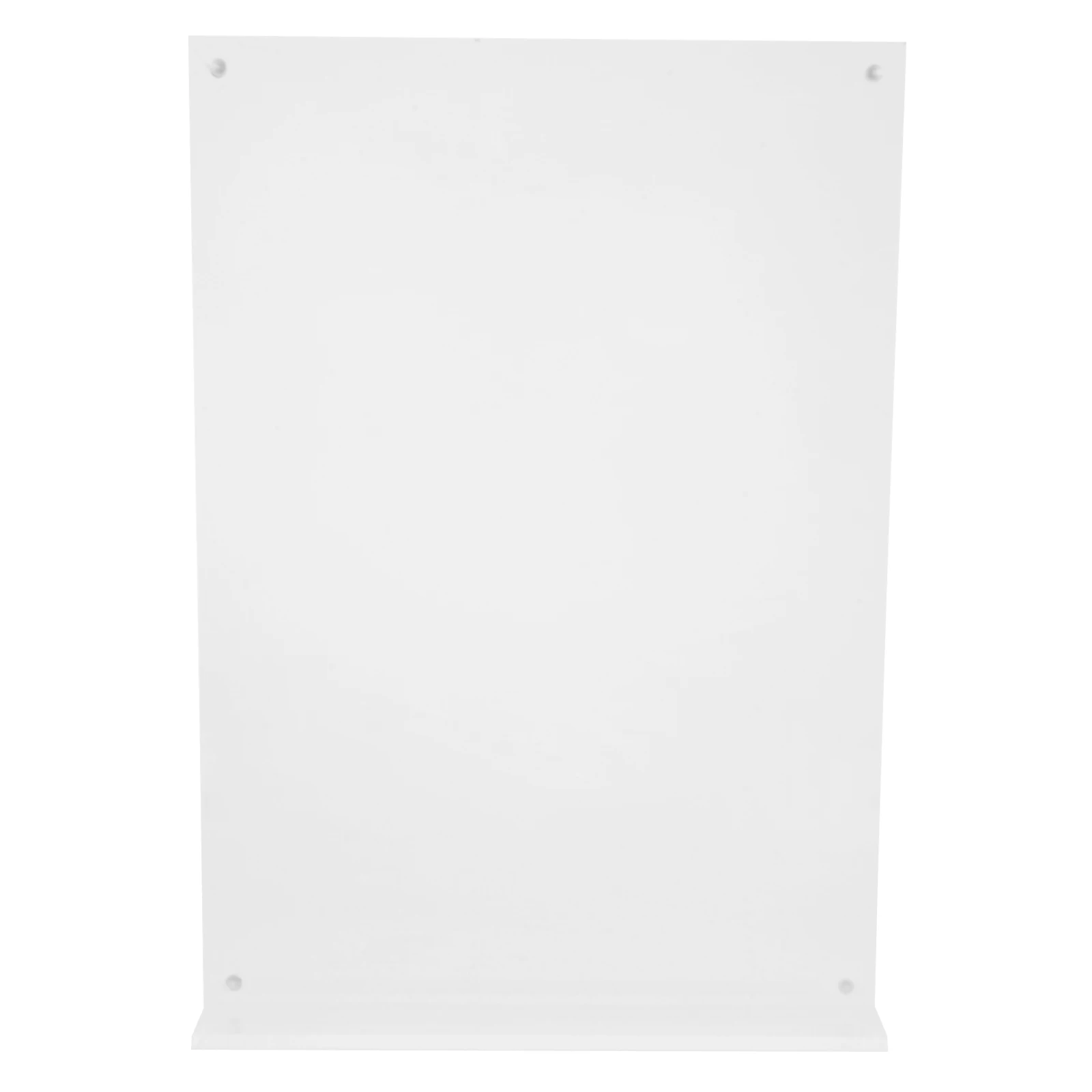 Support d'étiquette de carte de Table en acrylique transparent pour l'affichage de cadre Photo de bureau signes Photo magnétique