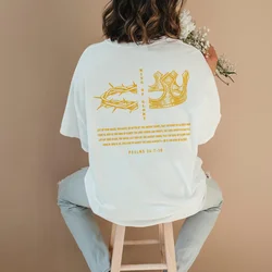 King of Glory Graphic Tees Religious Christian T-Shirts for Women Vintage Jesus Faith Unisex Top Loose Bible Verse T Shirt