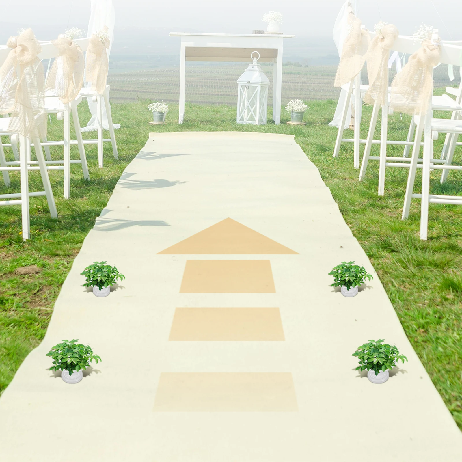 

4Pcs Plastic Flowerpots Creative European Plant Holders Suitable for Balcony Patio Wedding Road Decorative Plant Display