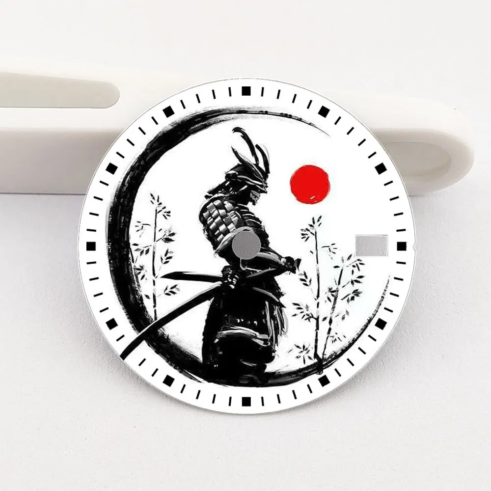 NH35 Dial 28.5mm Watch Parts Replacement Accessories Patterned Dial Suitable for NH35/NH36 Movement Dial