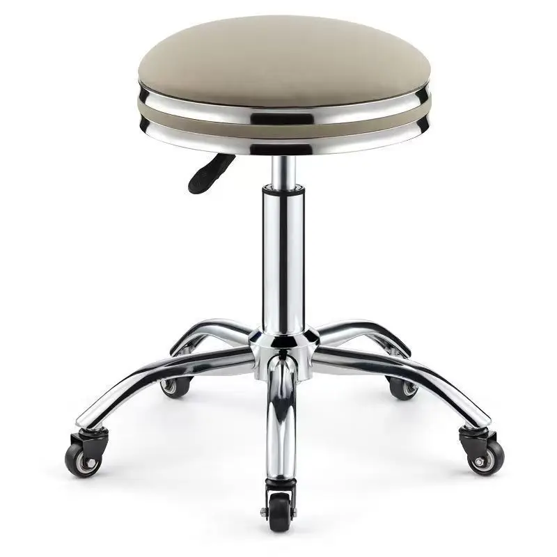 Hot Sale Adjustable Salon Stool Modern Rotatable Bar Stool Pedicure Chair For Barber Beauty Store