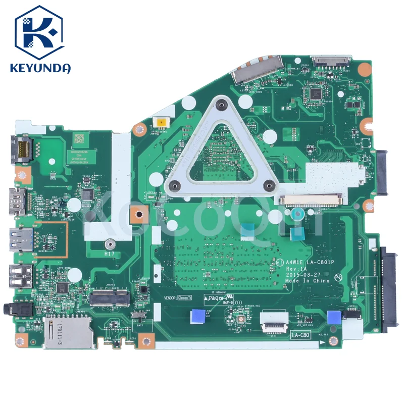 For ACER Aspire ES1-420 ES1-421 Notebook Mainboard LA-C801P NBG6X11005 EM7010 DDR3 Laptop Motherboard Tested