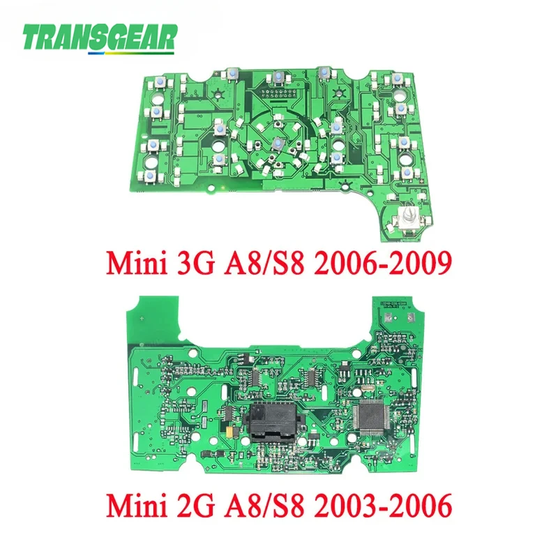 

4E2919612L 4E1919612B Новый 2G/3G чехол для Audi A8 S8 2003-2009 MMI мультимедийный интерфейс панель управления печатная плата ПВХ и металл