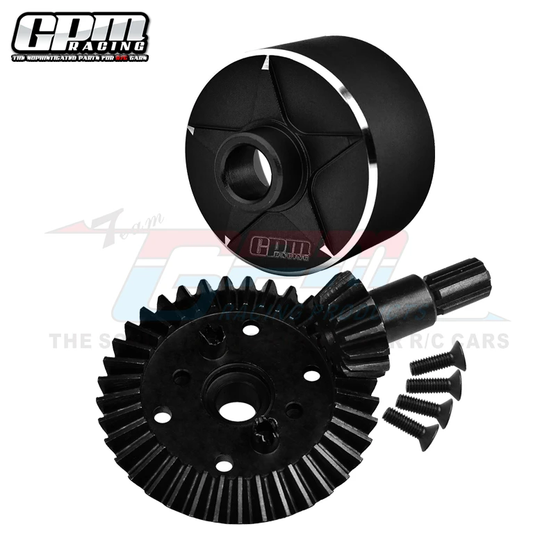 GPM  Carbon Steel Ring Gear 37T & Pinion Gear 13T With Aluminum Diff Case