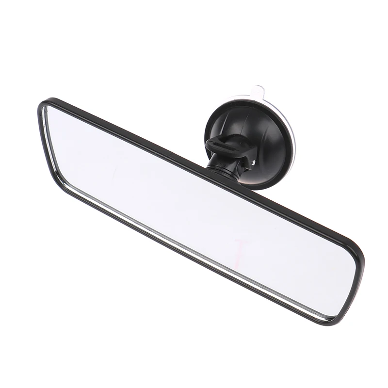 Espejo retrovisor Ventosa de vidrio Espejo retrovisor gran angular Universal 360 °   Gire el espejo retrovisor ajustable del coche