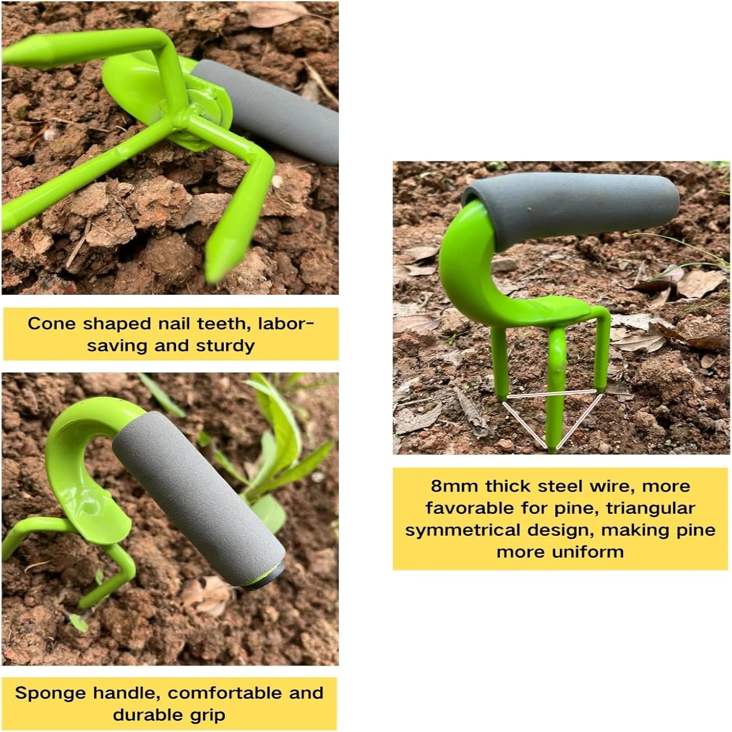 Handhelmstok De Klauw Tuingereedschap, Mini Tuinklauw Helmstok, Cultivator Klauw, Pot Helmstok, Los De Grijper Handmatig, Tuin Wieder T