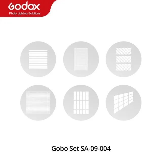 GODOX MLP Spotlight Mount Set Lichtmodificatoren 19 ° 26 ° 36 ° Godox Mount Lights-accessoires Compatibel met ML60 BI ML30 BI