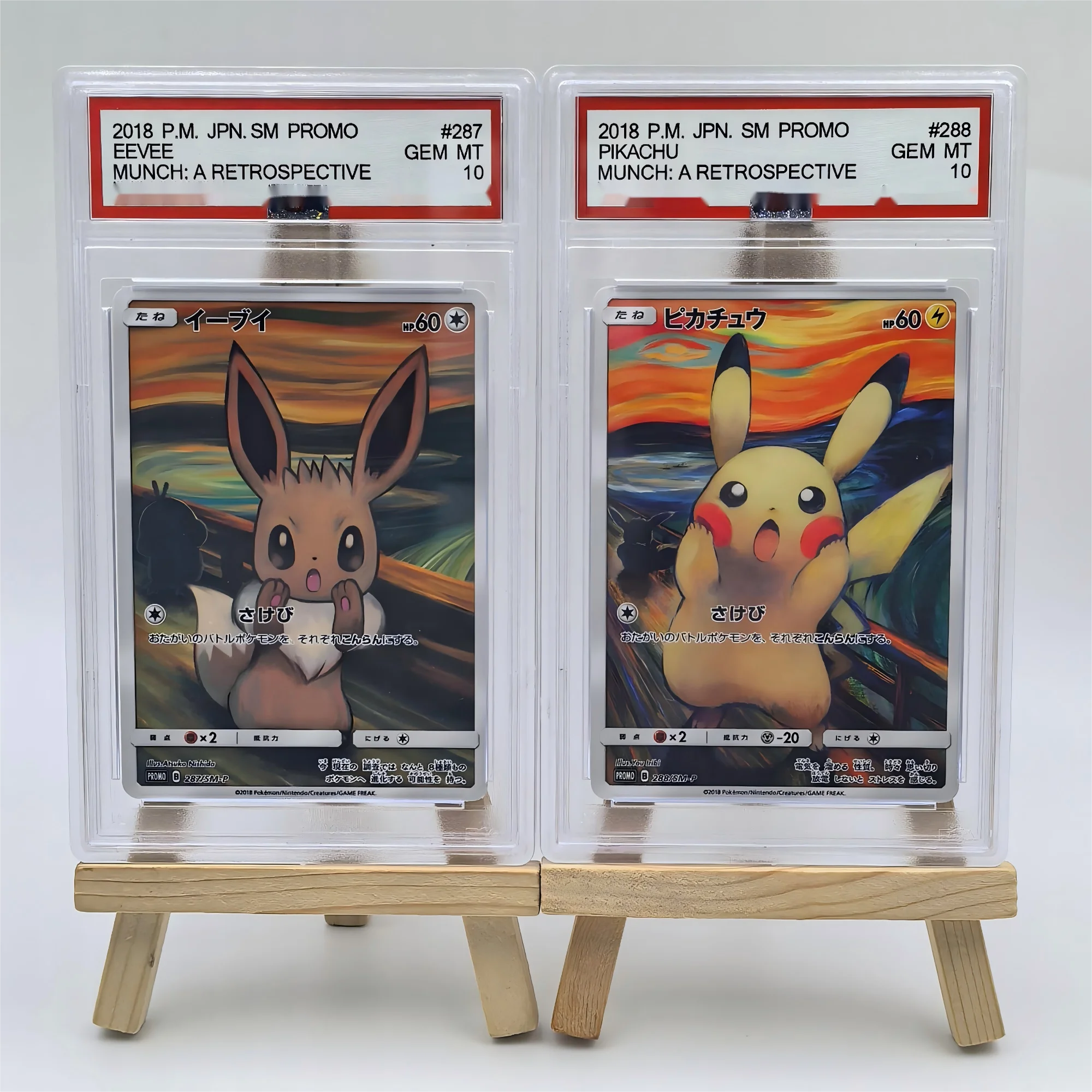 

Pokemon 2018 P.M.JPN.SM АКЦИЯ EEVE Pikachu EMUNCH: РЕТРОПЕКТИВНЫЙ драгоценный камень MT Копия 10 точек Рейтинг Соберите орнамент Карты Игры Подарок