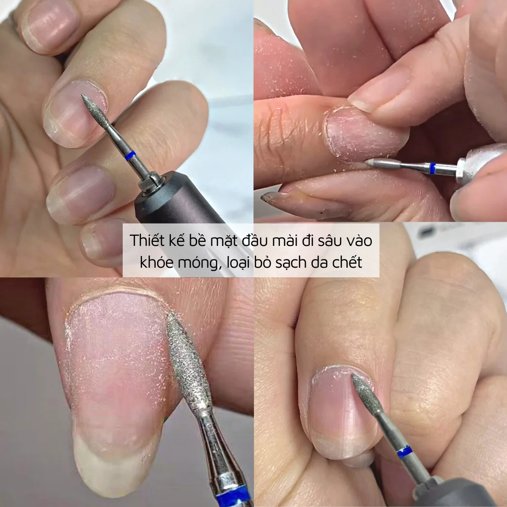 Russian leather Corner Grinding Head，Nail Drill Bits, Professional Manicure Tools