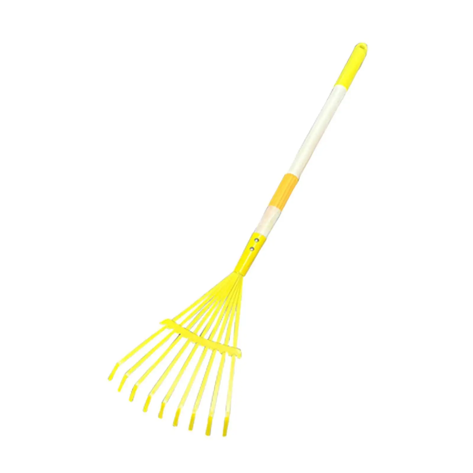 Leaf Rake for Kids Practical 76cm Portable Compact for Leaves for Boys Girls