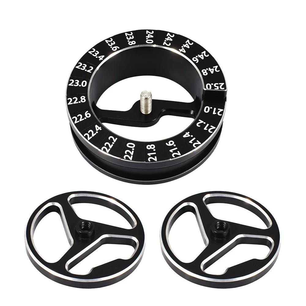 9IMOD RC الهيكل تدلى مقياس قياس دائرة تدلى قياس المدى 21-25 مللي متر ل 1/10 على الطريق بجولة صيانة السيارات ترقية #4