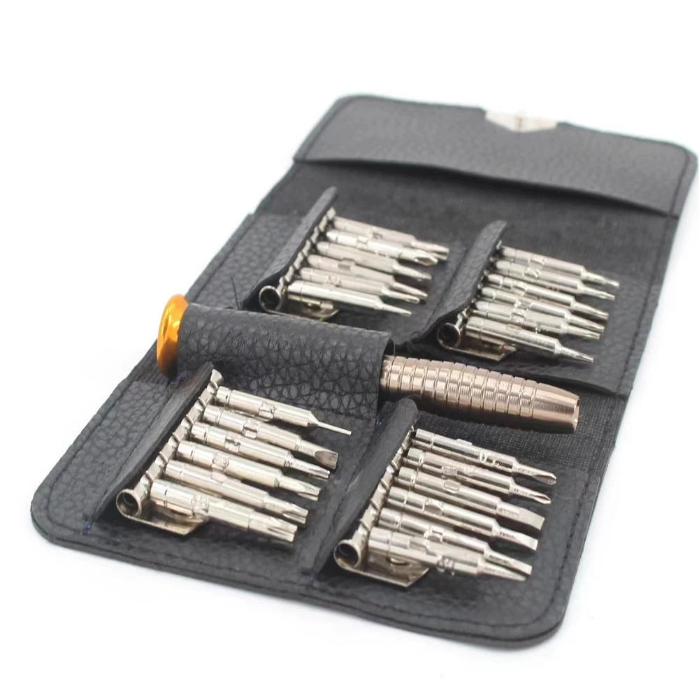 25 in 1  Precision Screwdriver Set, Multi purpose clock ,Laptop Tool Kit,mobile phone disassembly Screwdriver Repair Kit