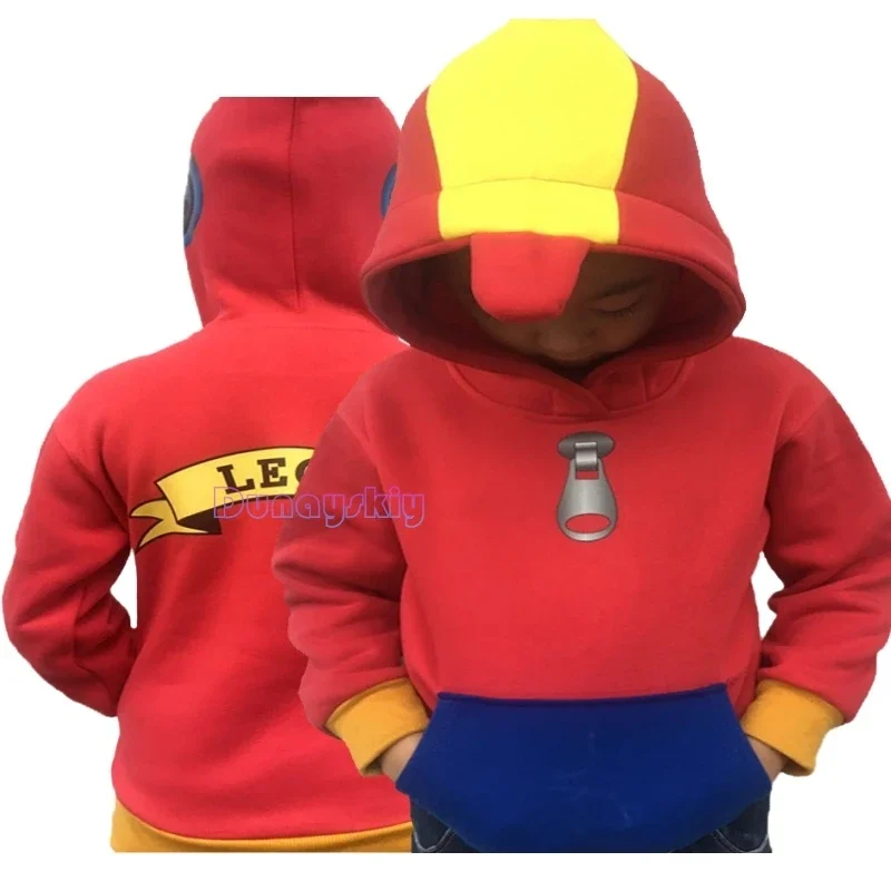 Cosplay Costumes Kids Hoodie 2024 Splicing with Hoode Printing Red Hoodies with Male /female Fashion Every Day