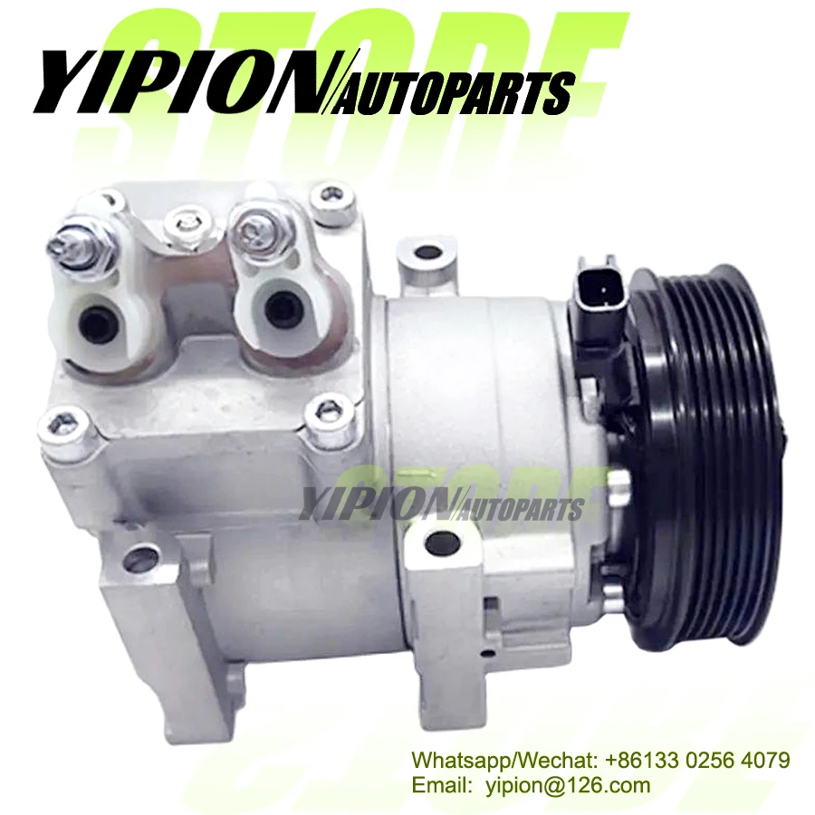 Compresor de CA Hs15 para Chrysler Sebring Dodge Stratus L4 2.4L V6 2.7L 2004 2005 2006 4596550AC 4596550AB F500HD3AA02