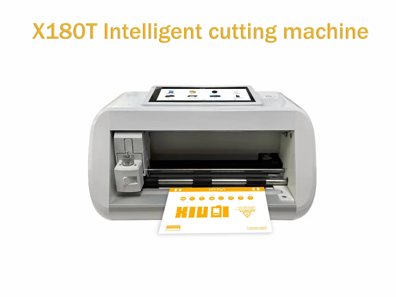 

XINQI X180T мобильный станок для резки пленки для мобильного телефона, умные часы и объективы камеры, материал ABS, высокоточный режущий плоттер