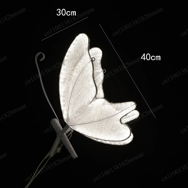 Christmas tree butterfly light luminous decoration, creative pendant Xiaohongshu same style