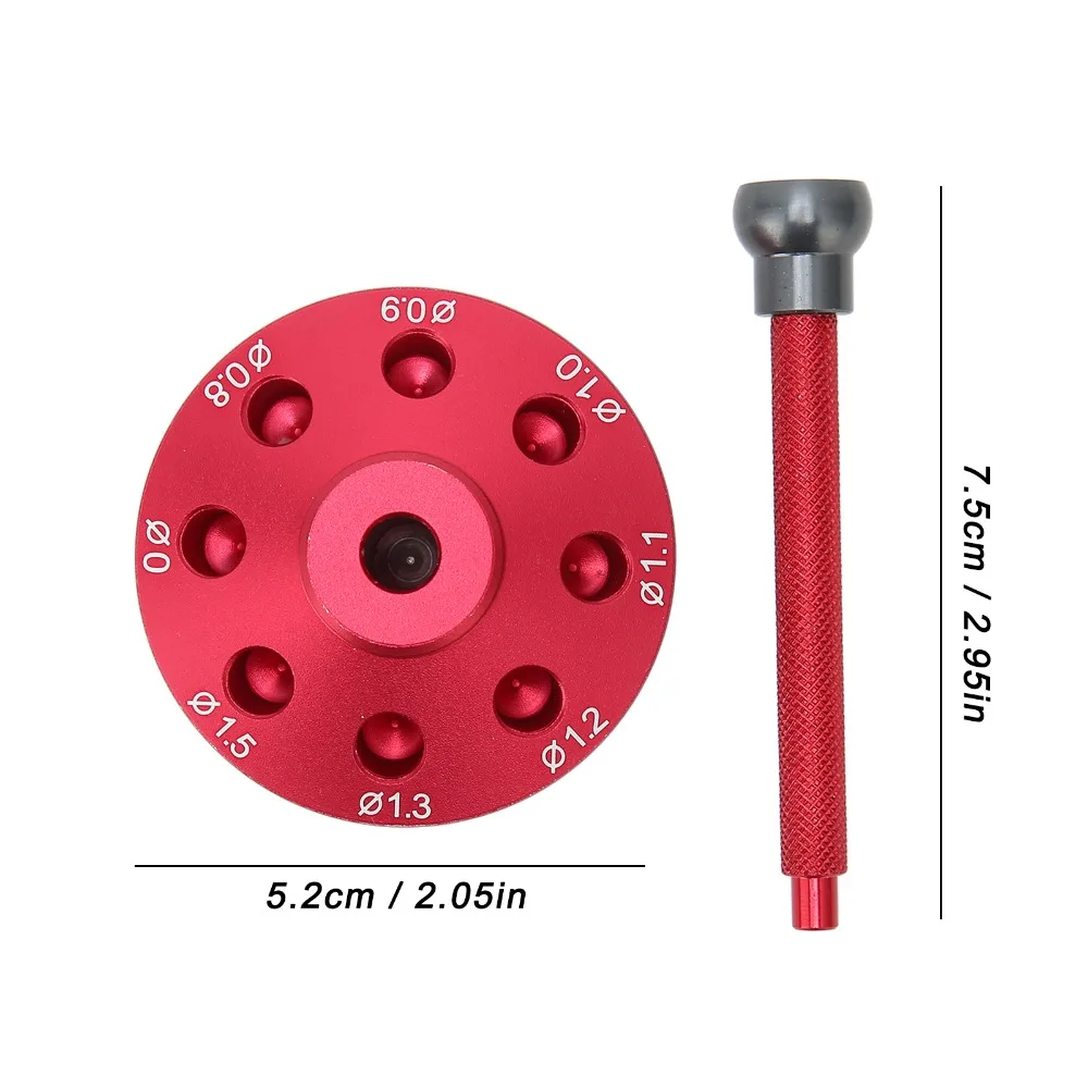 سبائك الصلب المواد ساعة الأيدي الضغط 8 قطعة إعداد رئيس ساعة الأيدي المناسب أداة ساعة أدوات إصلاح الساعاتي استخدام