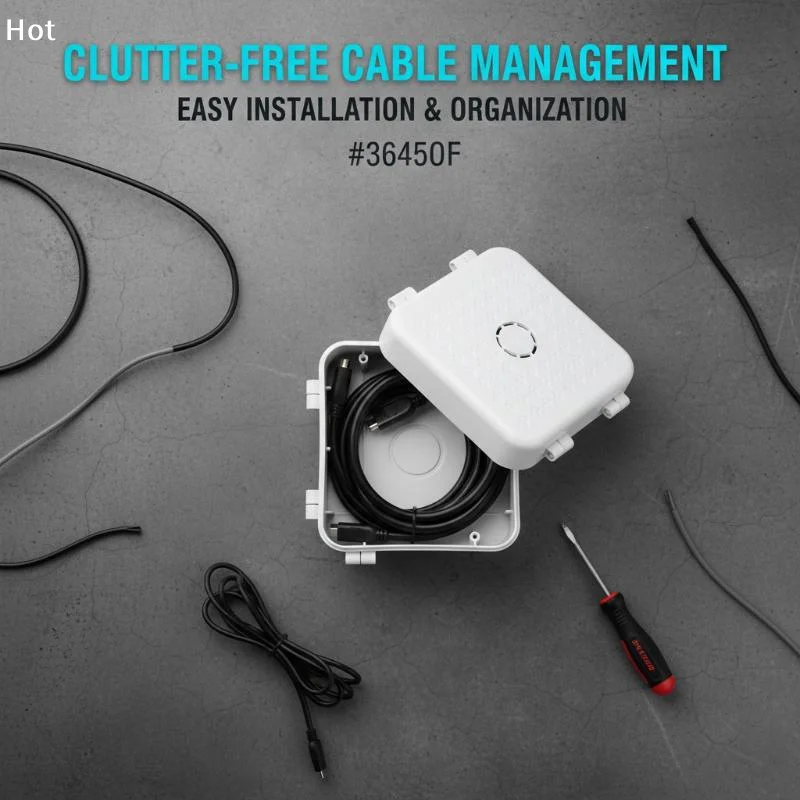 Waterproof Junction Box For CCTV Camera Video Wire Box Power Supply Cable Box Outdoor Electronic Camera Protection Box
